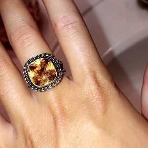 Citrine ring